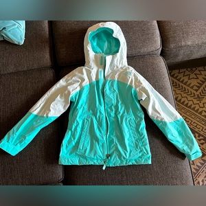 North face Girls Double jacket!